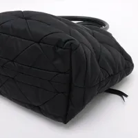 プラダ テスートキルト ナイロン×レザー 2WAYハンドバッグ