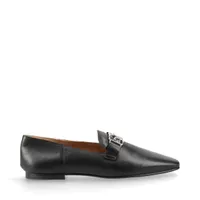 エルメス キャメルレザー ローファー エルメス インパクト 24SS レザー ローファー 37.5 レディース