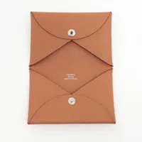 タイムセール　エルメス　ガルヴィ　ゴールド　ヴォーエプソン エルメス カルヴィ デュオ セサミ ヴォーエプソン シルバー金具