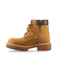 超美品 ティンバーランド ワークブーツ ヌバック レザー 10-25022005 Timberland - 小麦ヌバックレザーのティンバーランド6インチ