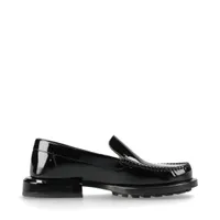 Chanel Coco Mark 22B Patent Leather Loafer 35C Ladies' Black