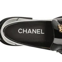 【未使用】CHANEL 黒 サテン コサージュ 未使用】CHANEL 黒 サテン コサージュ
