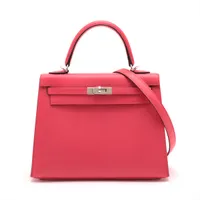 【値下げ＊新品希少】HERMES キュートシェーヴル・ベロア・ケリーバックル 値下げ＊新品希少】HERMES キュートシェーヴル・ベロア・ケリー