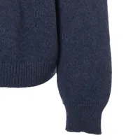 エルメス 24AW カシミヤ ニット 38 レディース ネイビー