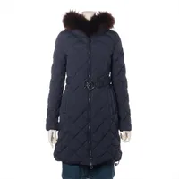 タトラス ナイロン ダウンジャケット 02 メンズ ブルー×ブラック