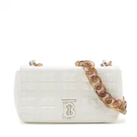 ★送料込★バーバリー ローラ TB ショルダーバッグ バーバリー TB ローラ レザー チェーンショルダーバッグ