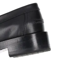 エルメス ホット レザー ローファー 35.5 レディース ブラック