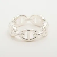 エルメス シェーヌダンクル アンシェネ リングGM 53 エルメス アンシェネ リング GM シェーヌダンクル 指輪 (HERMES