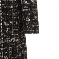 シャネル ココボタン アクリル×コットン コート 36 レディース