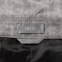 ディオール コットン デニムジャケット 54 メンズ ライトグレー