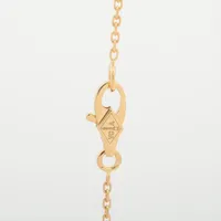 25年7月購入　フリヴォルミニYGネックレス ヴァンクリーフ&アーペル フリヴォル ミニ ダイヤ ネックレス 750(YG