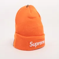 Supreme オレンジ ニット帽 Supreme ニット帽 オレンジ