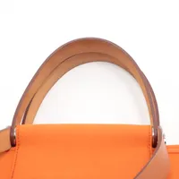 エルメス カバックエラン 39 PM トワルオフィシエ×カーフレザー