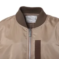 sacai サカイ ポリエステル×ナイロン 中綿ジャケット 中古・古着通販】sacai (サカイ) Nylon Twill Blouson MA-1