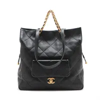 美品✨CHANEL マトラッセ　ラムスキン　チェーントート シャネル マトラッセ チェーントート ラムスキンの買取実績