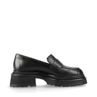 【未使用】シャネル マトラッセ チェーン ローファー ブラック 35C レザー CHANEL - シャネル CHANEL ローファー 革靴 靴 シューズ レザー