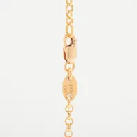 クロムハーツ　22k ロールチェーン18inch　ネックレス CHROME HEARTS クロムハーツ（原本有） 22K NECKCHAIN R18