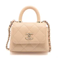 CHANEL ショルダーバッグ マイクロ ココハンドル AP4245 B05061 24K◇CHANEL ミニココハンドル ハンドバッグ 11cm マイクロ