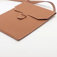 エルメス アメリー クシュベル ゴールド シルバー金具 □E:2001