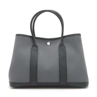 【スタイリッシュと実用性の融合】HERMES Bearn ノアール エルメス ガーデンパーティ30 TPM トワルミリタリー×ネゴンダ