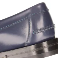 GUCCI メンズ　ネイビー レザー　ローファー　ホースビット　正規品 グッチ ホースビット 1953〕メンズ ローファーブラック レザー