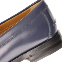 GUCCI メンズ　ネイビー レザー　ローファー　ホースビット　正規品 グッチ ホースビット 1953〕メンズ ローファーブラック レザー