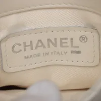 CHANEL ホワイト ショルダーバッグ　カンボンライン CHANEL シャネル カンボンラインミニワンショルダー ホワイト