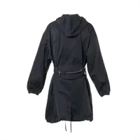 ボッテガヴェネタ　レザートレンチコート　黒/紺 BOTTEGA VENETA(ボッテガヴェネタ) コート(レディース) - 海外