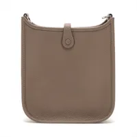 【HERMES】エブリン TPM ベージュ系 エルメス(HERMES)エルメス エヴリンTPM ベージュマルファ