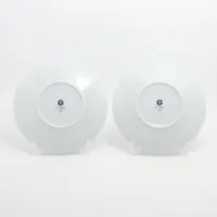 エルメス ブルーダイユール プレート 陶器 ブルー 底印「雲」2枚セット