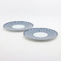 希少　エルメス　ブルーダイユールプレート2枚　共箱　東Y7-0328☆2Fトニエ 希少 エルメス ブルーダイユールプレート2枚 共箱 東Y7-0328☆2F