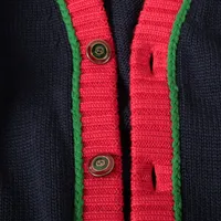 GUCCI ニューヨーク・ヤンキース カーディガン GUCCI（グッチ）の「Gucci NY Embroidered Wool Cardigan