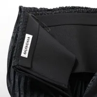 BALENCIAGA ブラック プリーツスカート サイズ34 BALENCIAGA ブラック プリーツスカート サイズ34 BALENCIAGA