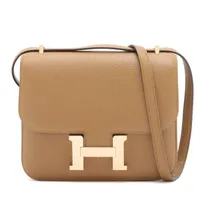 エルメス コンスタンス3 ミニ18 スイフト セサミ シルバー金具 U:2022