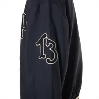 【PRADA】ロゴ モヘア ウール ボンバー バーシティ ジャケット プラダ 24年 モヘア×ウール ボンバージャケット S メンズ
