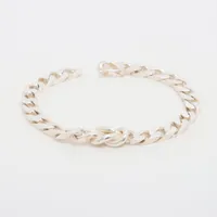 国内発送・すぐ届く【TIFFANY】ノットリンク ブレスレット ティファニー ノットリンク ブレスレット 925 19.9g シルバー