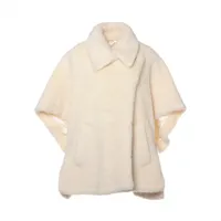 新品タグ付　Max Mara 2024年モデル テディ　ケープ　アルパカ MaxMara【セール】 テディベア アイコンケープ MANTO1☆関税込み
