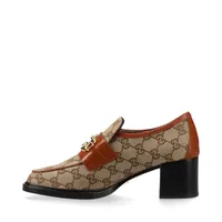 GUCCI GGキャンバス ローファー 37 1/2 GUCCI GGキャンバス ローファー 37 1/2