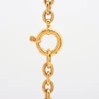 激希少　シャネル　超ロング　ココマーク　グリポア　カラーストーン　ネックレス CHANEL／シャネル／ヴィンテージ／ココマーク／カラーストーン