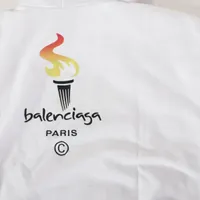 BALENCIAGAオーバーサイズパーカー タグ付新品Mサイズ パリオリンピック BALENCIAGA - BALENCIAGA オーバーサイズ パーカーの通販 by
