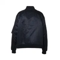 Valentino V logo Nylon BOMBER JACKET 50 Men's Navy Blue V