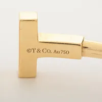 ティファニー ダイヤモンド Au750 ブレスレット TIFFANY&Co. ティファニー T スマイル ブレスレット