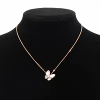 すぐ届く【VAN CREEF＆ARPELS】パピヨン シェル ネックレス 67a450435daa4.webp