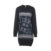 エルメス カシミヤ×シルク ニットワンピース 38 レディース HERMES