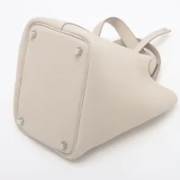 エルメス ピコタンロック18 PM トリヨンクレマンス ベトン シルバー 