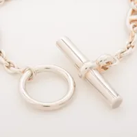 HERMES シェーヌダンヌル　ファランドール　ブレスレット　SH HERMES エルメス シェーヌダンクル ファランドール ブレスレット