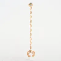 送料込*エルメス【シェーヌダンクルカリプソ】18Kシングルピアス org.jpg