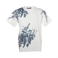 ヴィトン 24SS コットン Tシャツ XS メンズ ホワイト RM241M