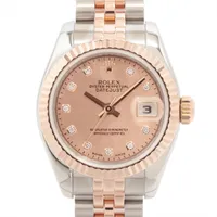 るうです！ 179171 ピンク ROLEX（ロレックス）デイトジャスト VIダイヤ