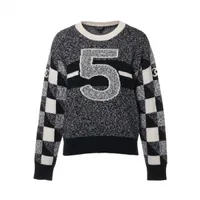 CHANEL シャネル☆カシミヤシルクタートルネックニット 裾フリル ココ 42 シャネル ココボタン P73 カシミヤ×ウール×シルク